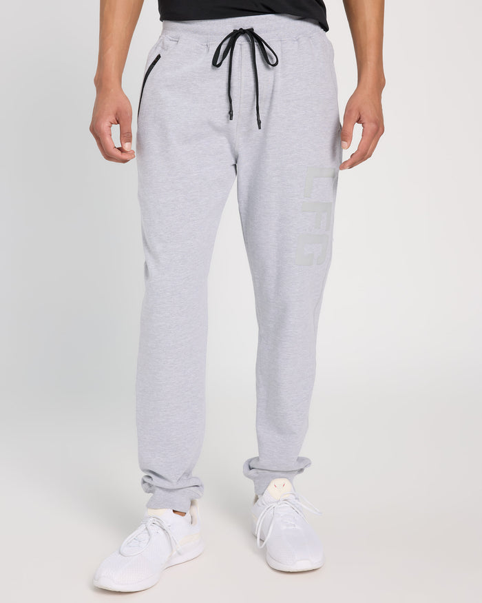 Heather Grey $|& LFG Graphic Endurance Jogger - SOF Front
