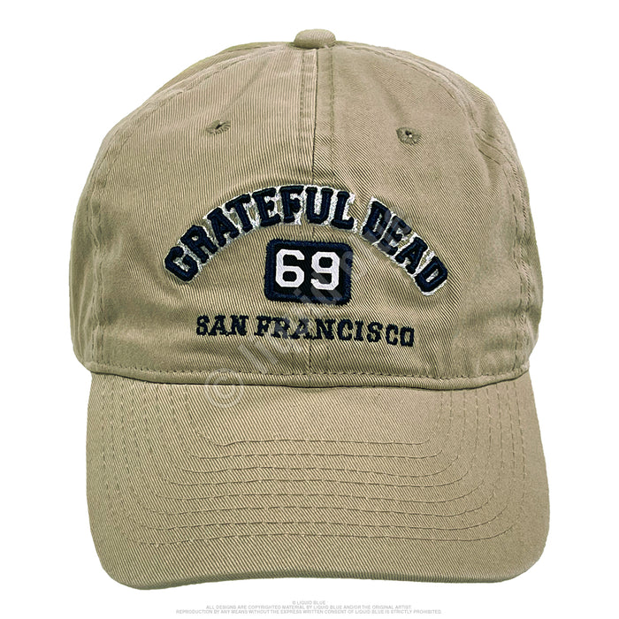 Grateful Dead San Francisco 69 Khaki Hat