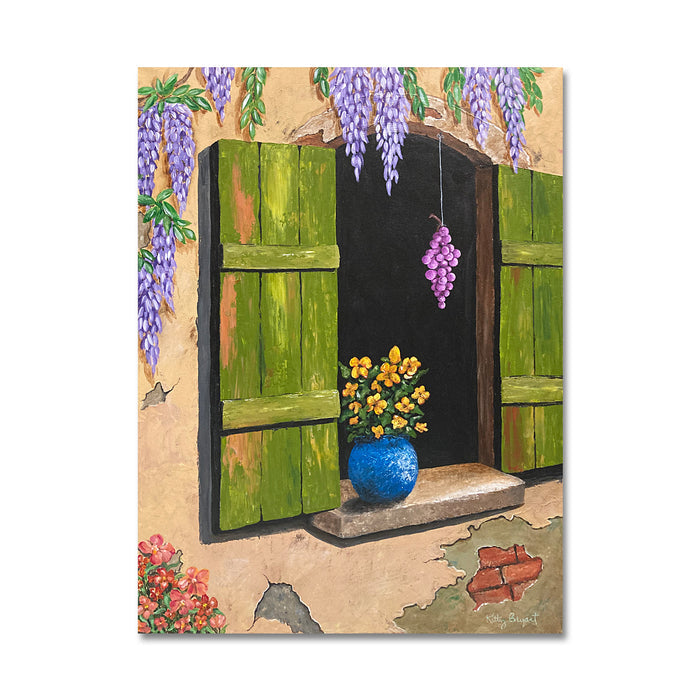 Green Shutters 18X24 Acrylic On Canvas
