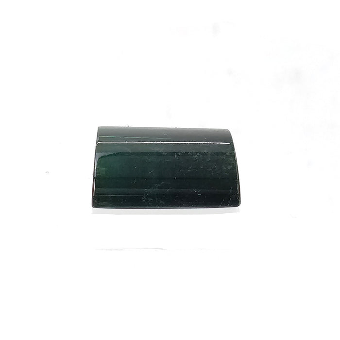 GREEN TOURMALINE Gemstone Cabochon : 36.75cts Natural Untreated Watermelon Tourmaline Uneven Shape 20*22mm