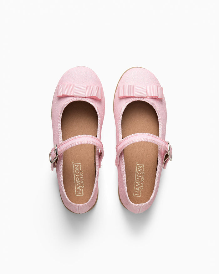 Hampton Classics Party Shoes Hampton Classics Lana Sparkle Party Shoe in Pink