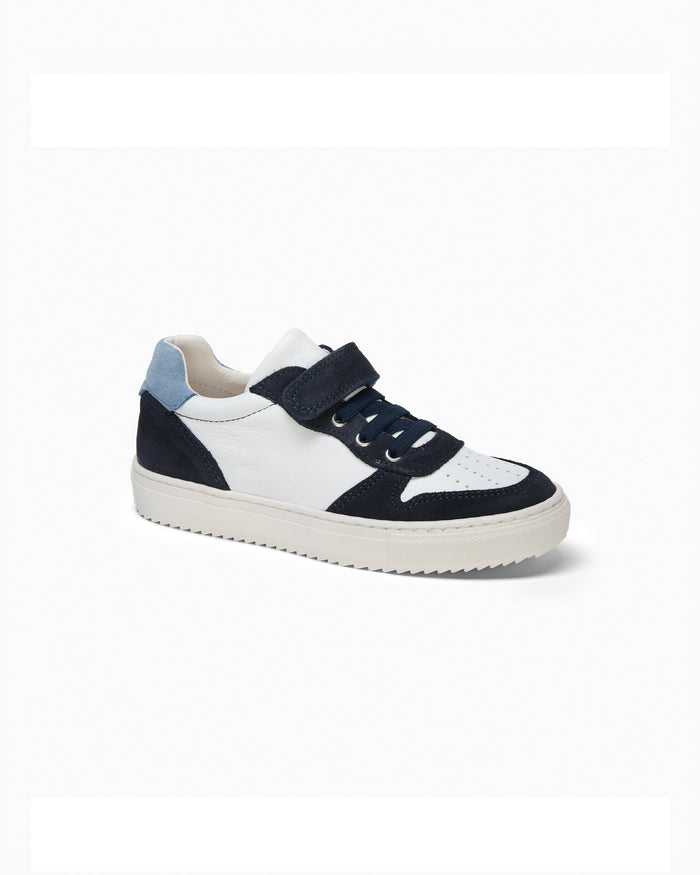 Hampton Classics Trainers Hampton Classics Woody Trainer in White/Navy