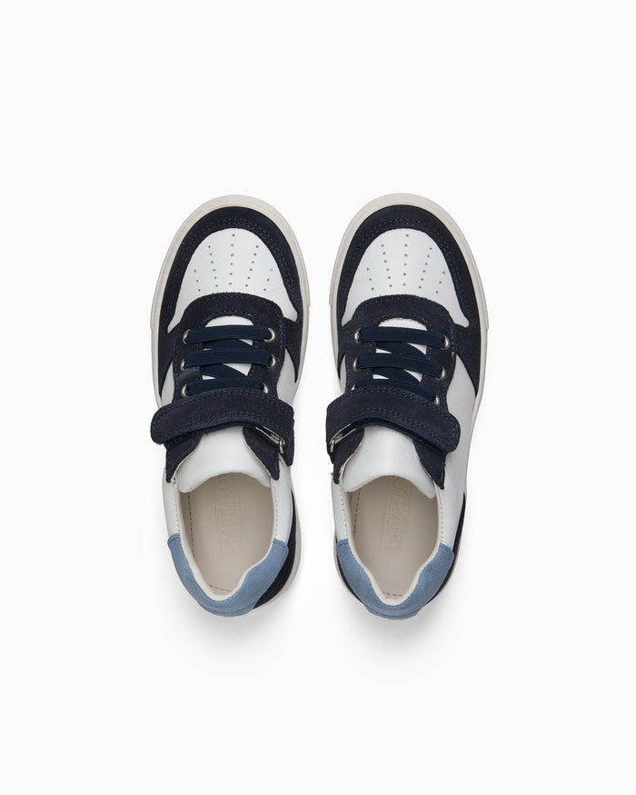 Hampton Classics Trainers Hampton Classics Woody Trainer in White/Navy