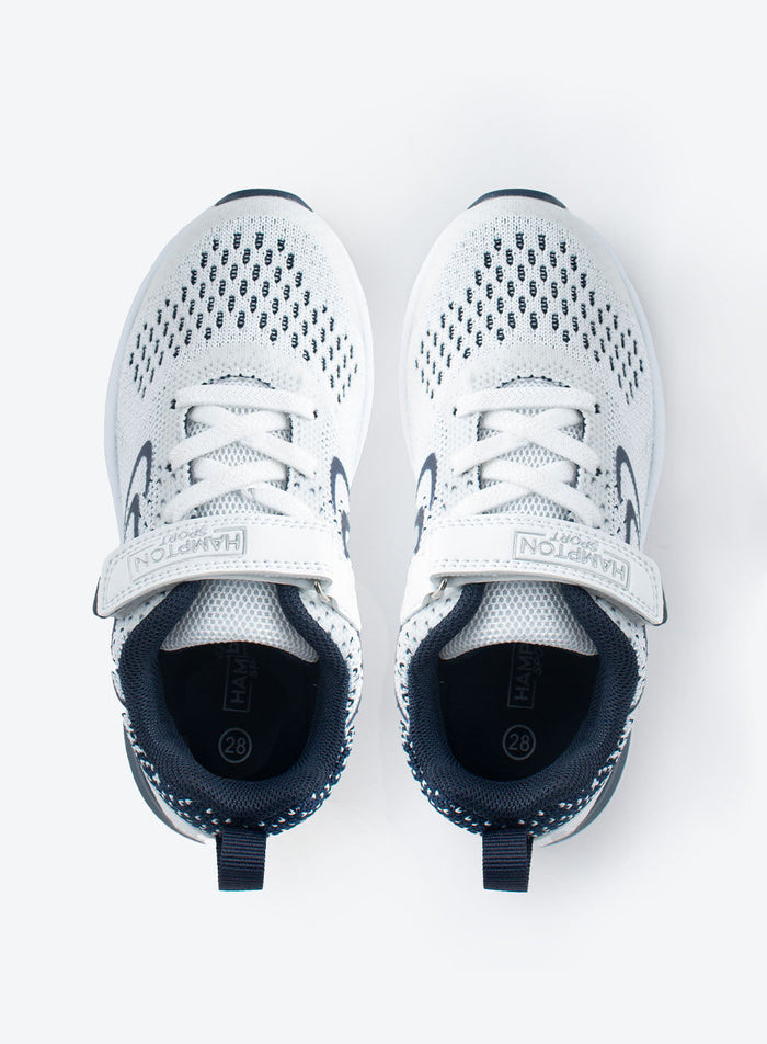 Hampton Sport Trainers Hampton Sport Bolt Trainers in White/Navy