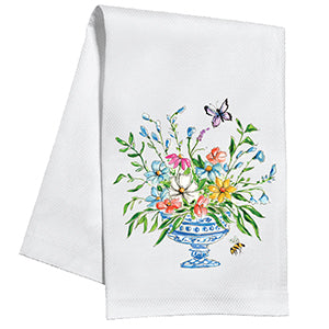 Handpainted Kitchen Towels, Assorted