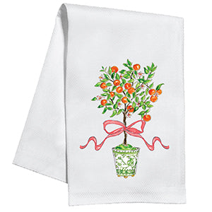 Handpainted Kitchen Towels, Assorted