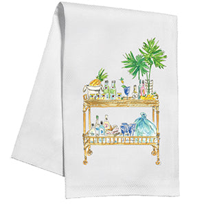 Handpainted Kitchen Towels, Assorted