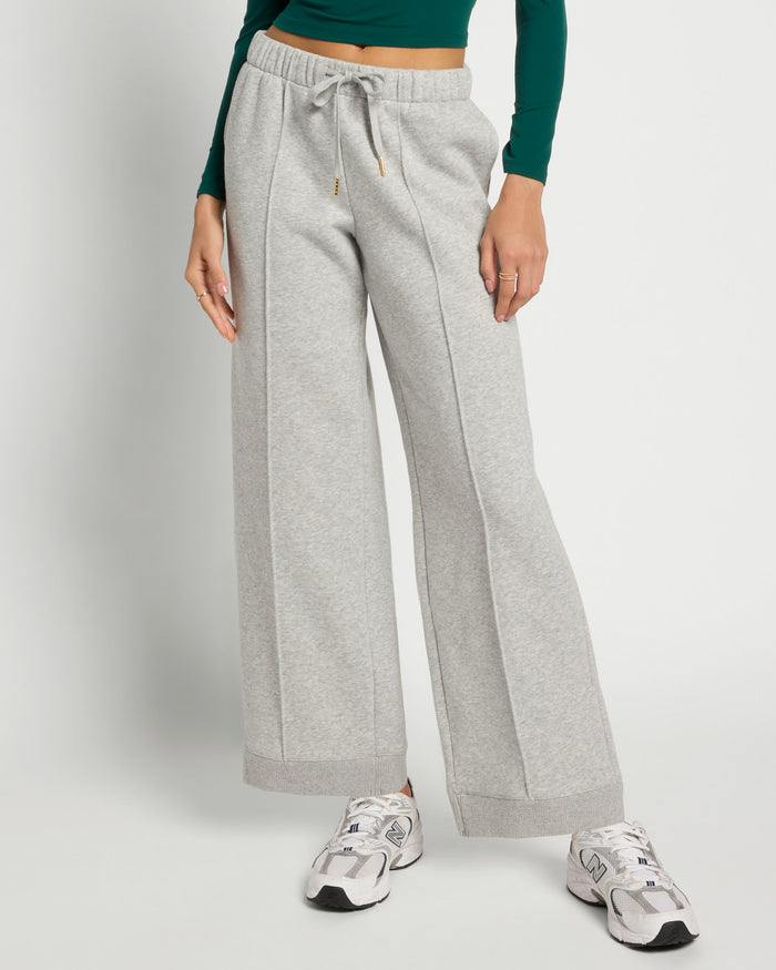 Athletic Heather $|& Interval Harmony Knit Cuff Pant - SOF Front