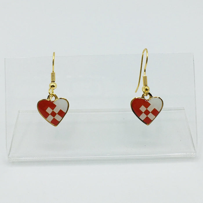 Heart Basket Earrings