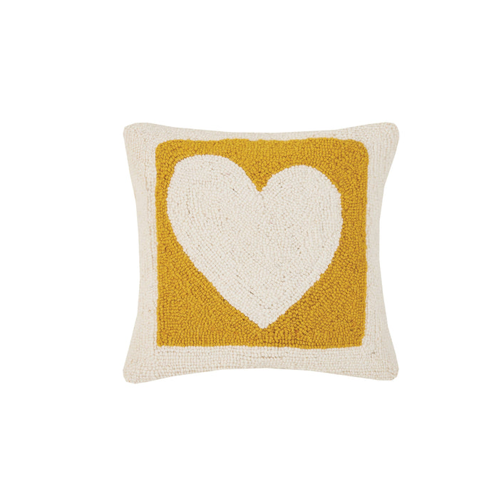 Heart Hooked Pillow