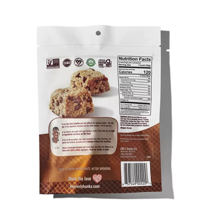 Heavenly Hunks Oatmeal Chocolate Chip Cookie Bites