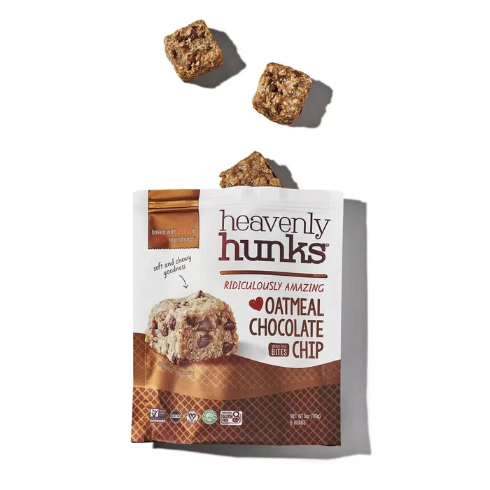 Heavenly Hunks Oatmeal Chocolate Chip Cookie Bites