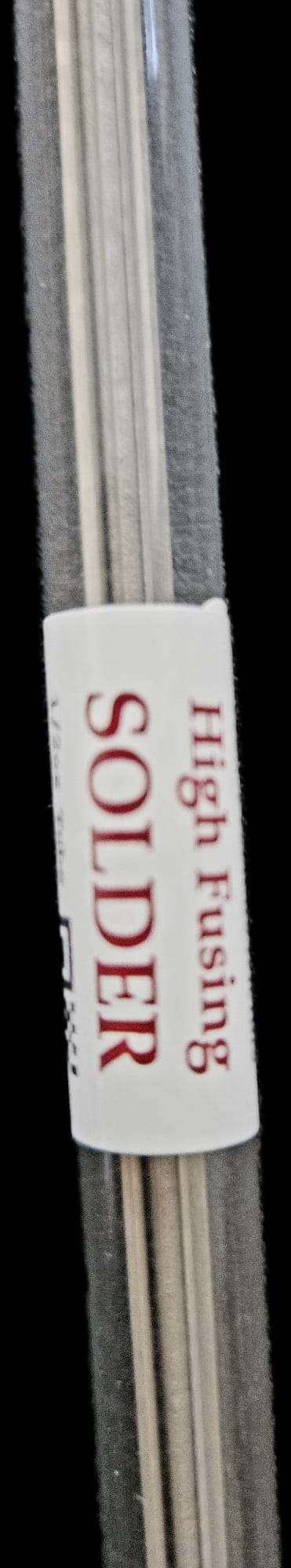 High Fusing Solder (1/32" Strips)