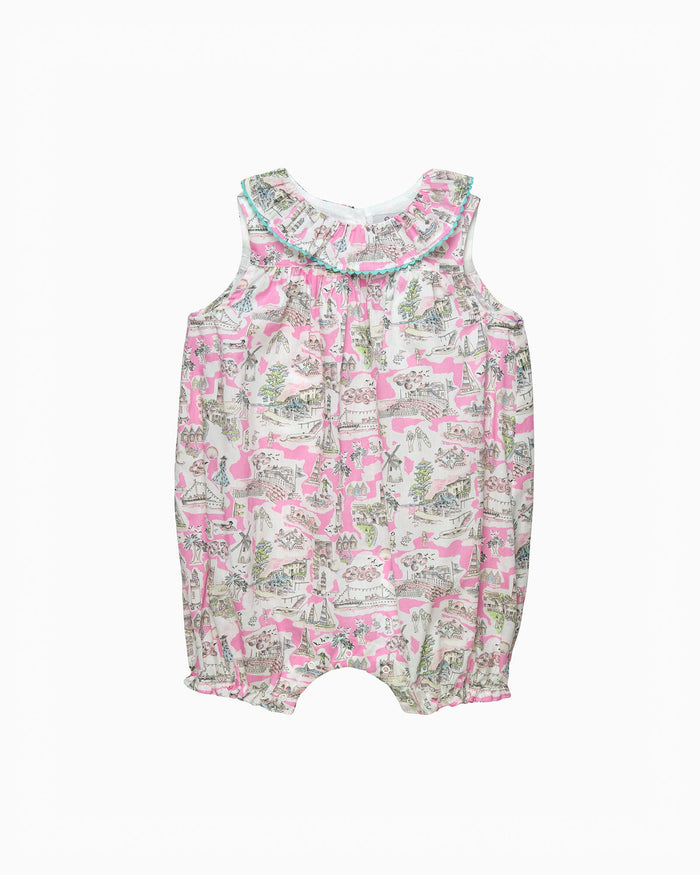 Lily Rose Romper Holiday Scenes Romper