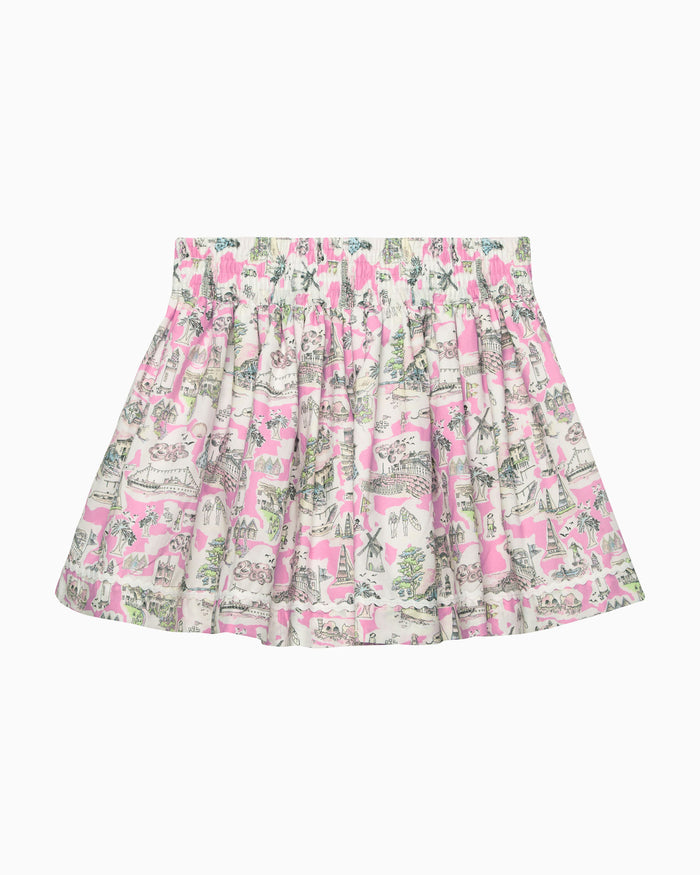 Lily Rose Skirt Holiday Scenes Skirt