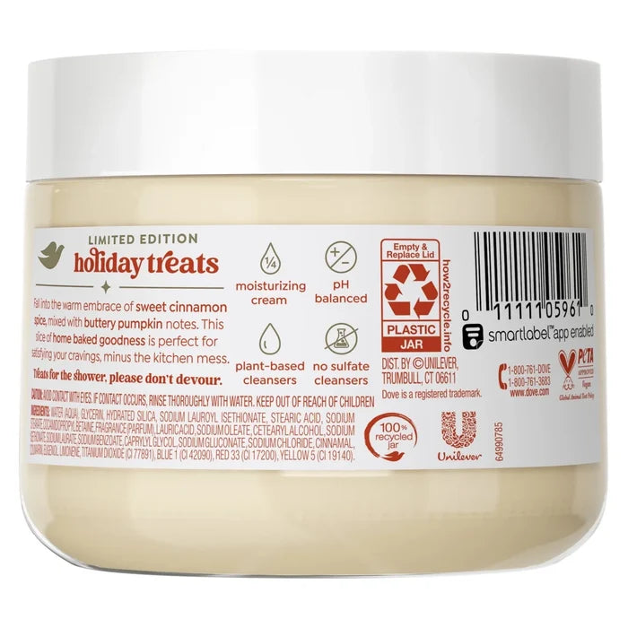 Holiday Treats Exfoliating Body Scrub Cinnamon Pumpkin Pie