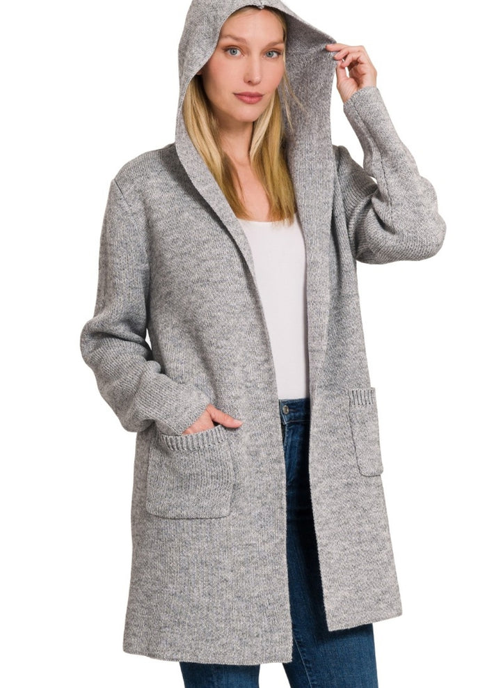 Hooded SHADE Cardigan