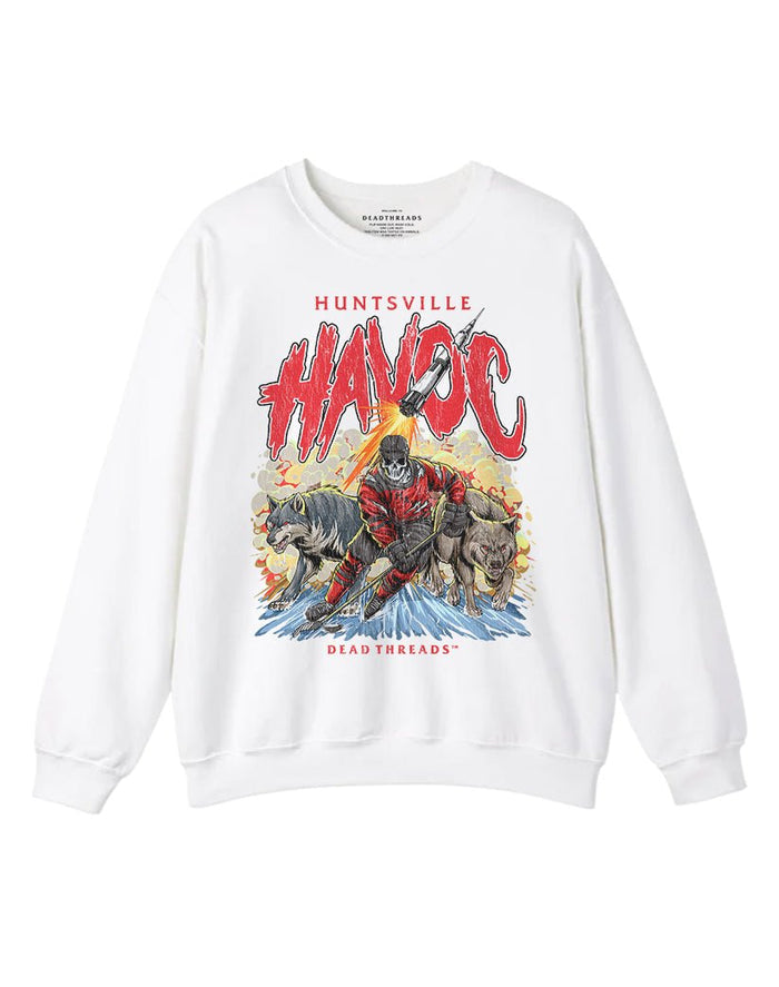 HUNTSVILLE HAVOC CREWNECK SWEATSHIRT – Sweatshirt – Dead Threads Apparel
