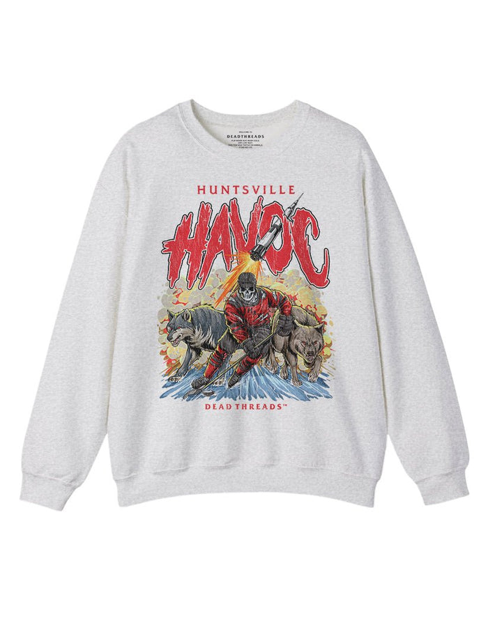 HUNTSVILLE HAVOC CREWNECK SWEATSHIRT – Sweatshirt – Dead Threads Apparel