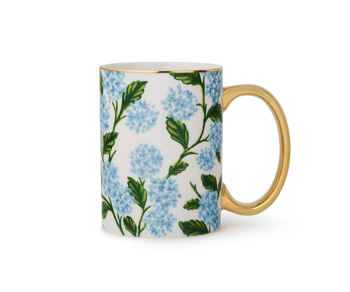 Hydrangea Porcelain Mug - The Preppy Bunny