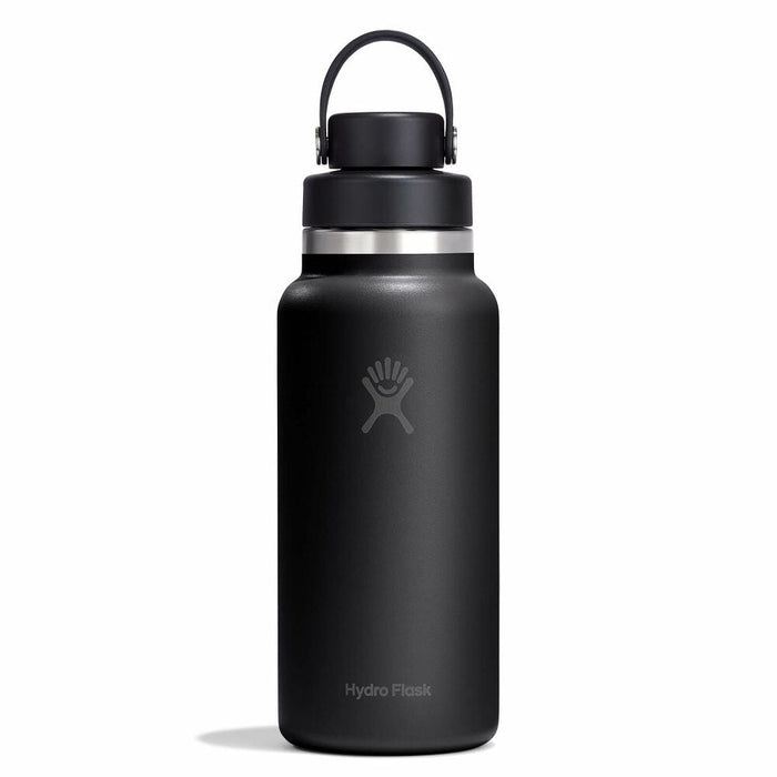 Hydro Flask 32 oz Wide Mouth with Flex Chug Cap Accessories Hydro Flask Tonal Black