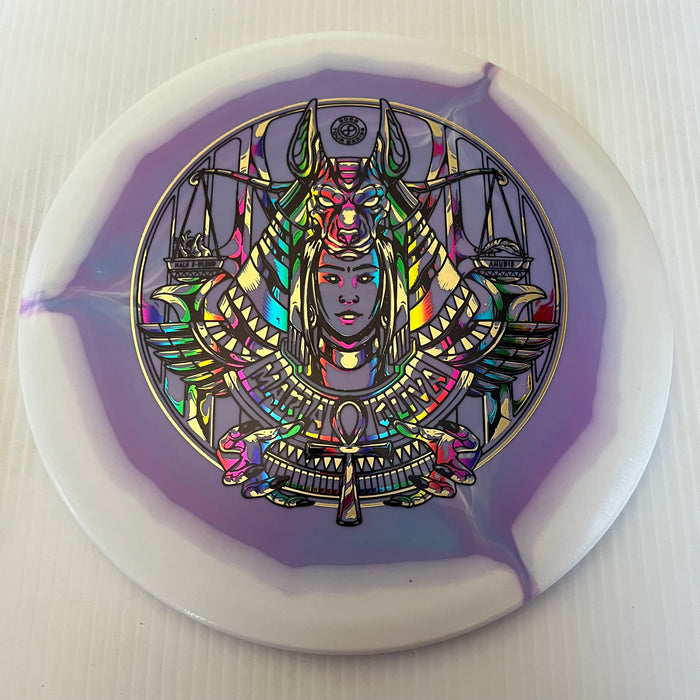 White Halo/Lavender Plate/Gold & Rainbow Stamps 12 / 180 grams