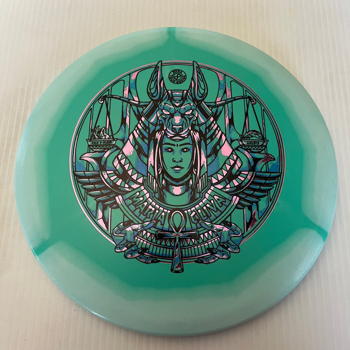 White Halo/Seafoam Plate/Pink & Teal Reflective Stamps 15 / 180 grams