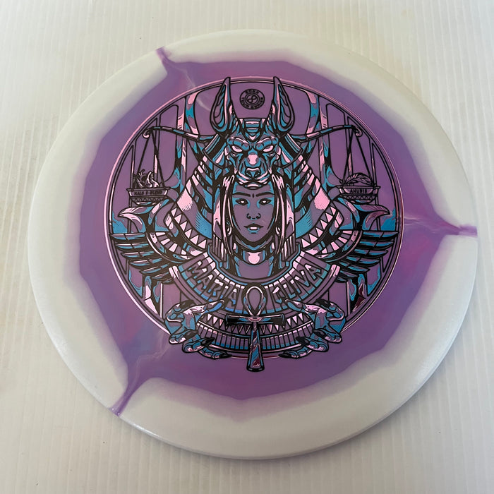 White Halo/Lavender Plate/Pink & Teal Reflective Stamps 24 / 180 grams