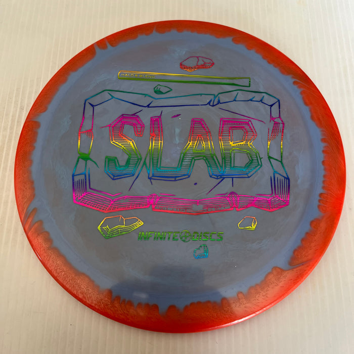 Orange Halo/Lavender Plate/Rainbow Lasers Stamp 8 / 173-5 grams