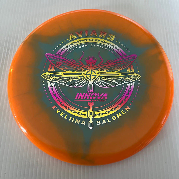 Orange Halo/Sunset Rainbow Stamp / 173-5 grams