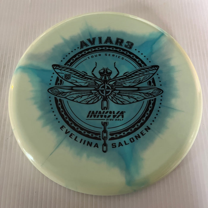 White Halo/Black Stamp / 173-5 grams