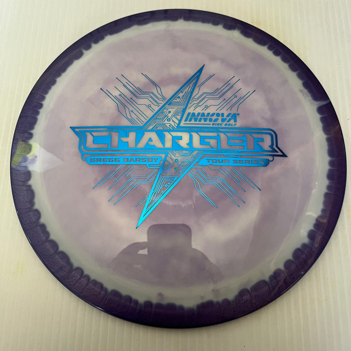 Purple Halo/Blue Stamp / 173-5 grams