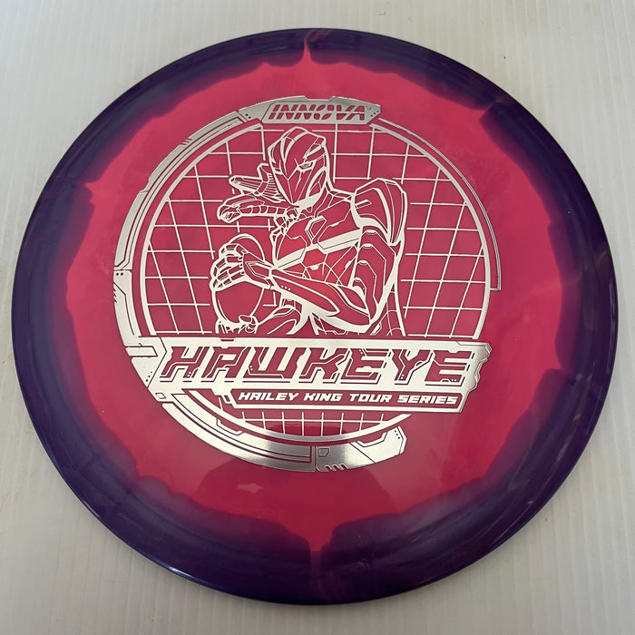 Purple Halo/Silver Stamp / 173-5 grams