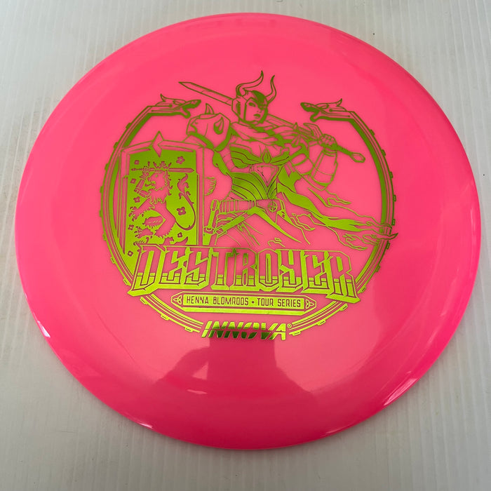 Glow Pink/Green Stamp / 173-5 grams