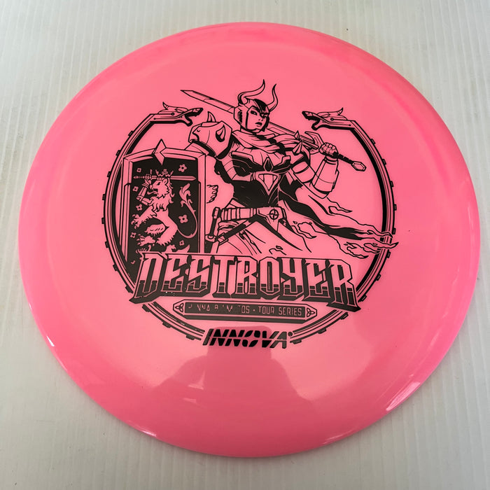 Glow Pink/Black Stamp / 173-5 grams