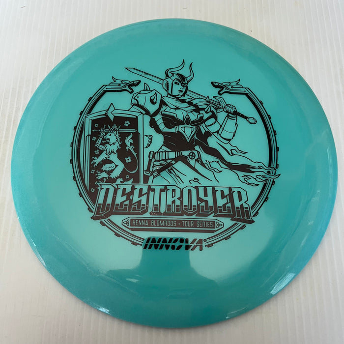 Glow Blue/Black Stamp / 173-5 grams