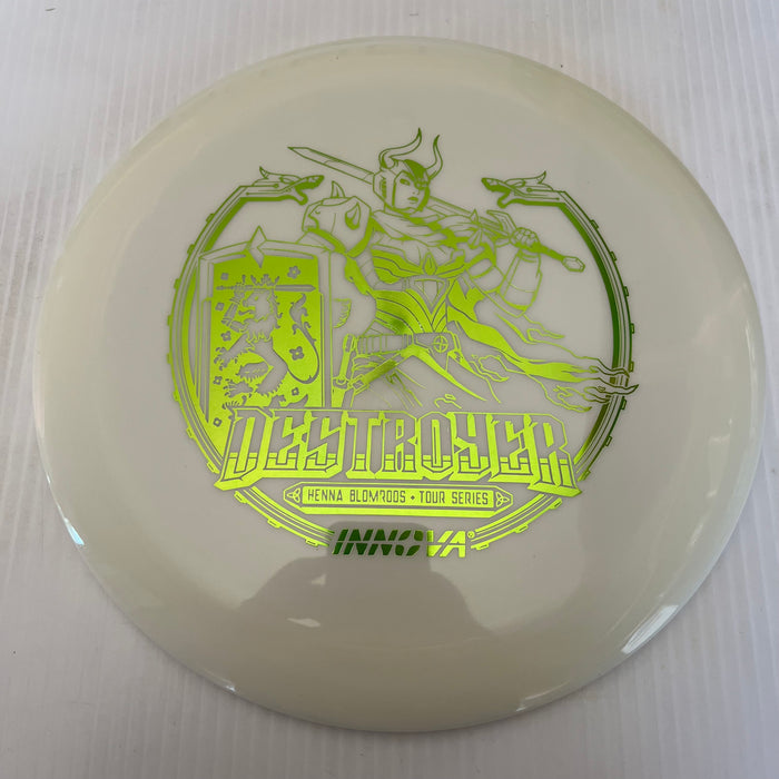 Glow White/Green Stamp / 173-5 grams
