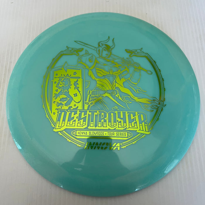Glow Blue/Green Stamp / 173-5 grams