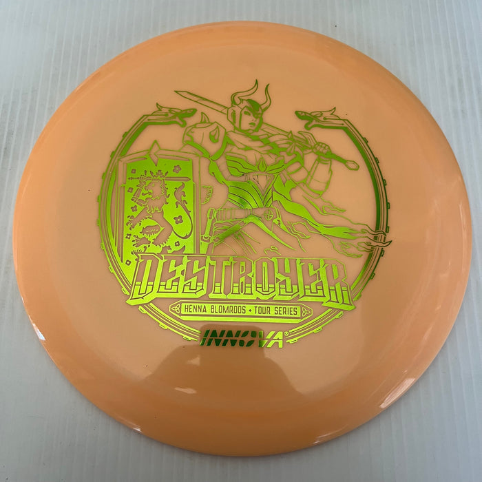 Glow Orange/Green Stamp / 173-5 grams