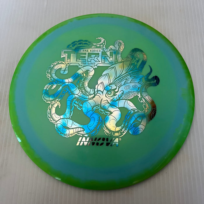 Bright Green Halo/Blue Smoke Stamp / 170-172 grams