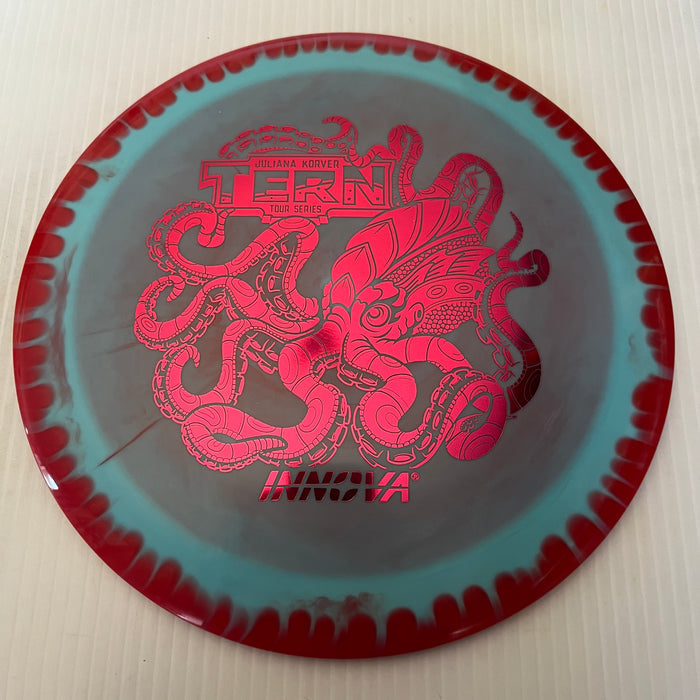 Red Halo/Hot Pink Stamp / 170-172 grams
