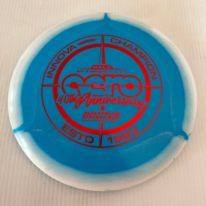 White Halo/Blue Plate/Red Stamp / 180 grams