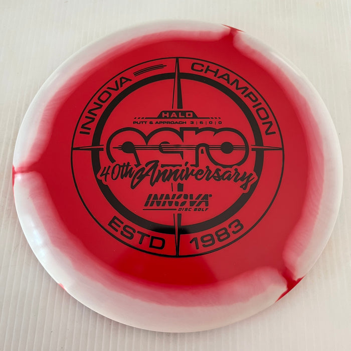 White Halo/Red Plate/Black Stamp / 180 grams