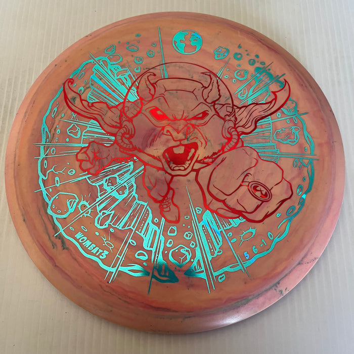 Red Reflecitve & Teal Reflective Stamps/180g 10