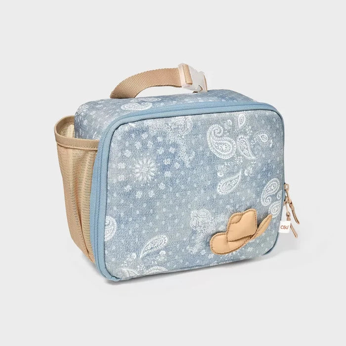 Lonchera térmica infantil con bolsillo lateral de malla #color_CJ Western
