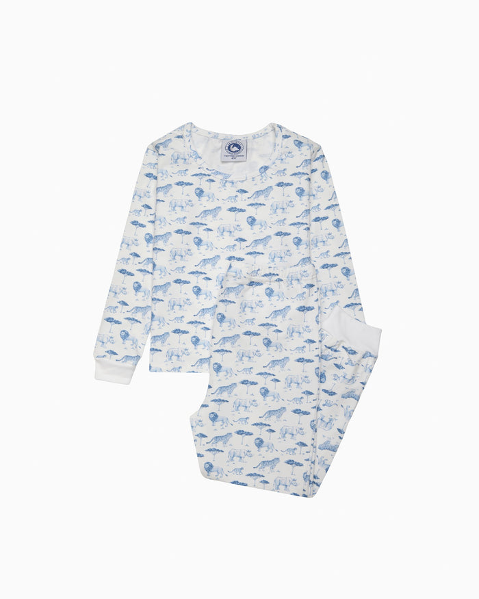 Original Pyjama Company Pyjamas Into The Wild Jersey Slim Fit Pyjamas