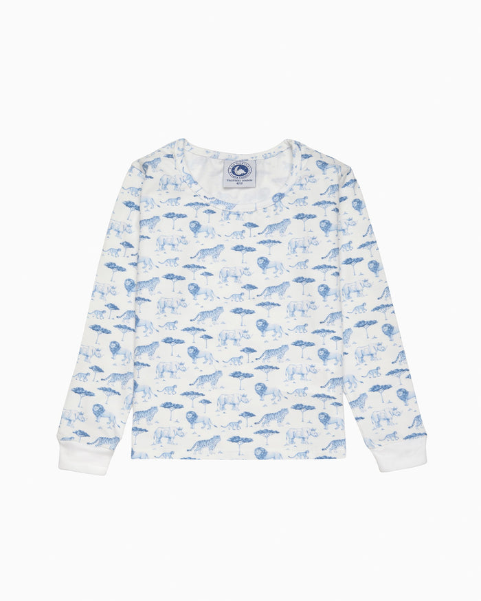 Original Pyjama Company Pyjamas Into The Wild Jersey Slim Fit Pyjamas