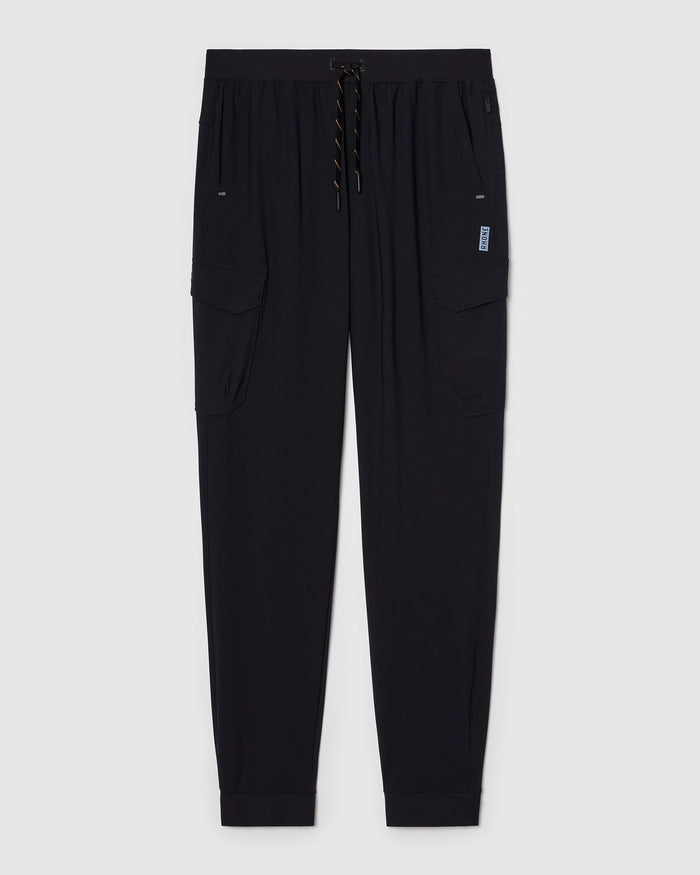 Black $|& Rhone Invictus Ripstop Pant - Hanger Side