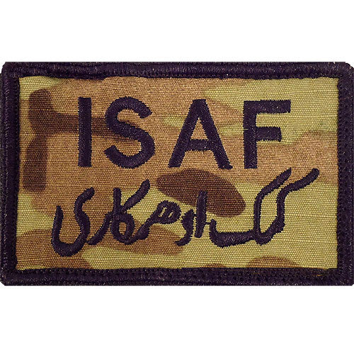 ISAF (International Security Assistance Force) MultiCam (OCP) Patch Patches and Service Stripes
