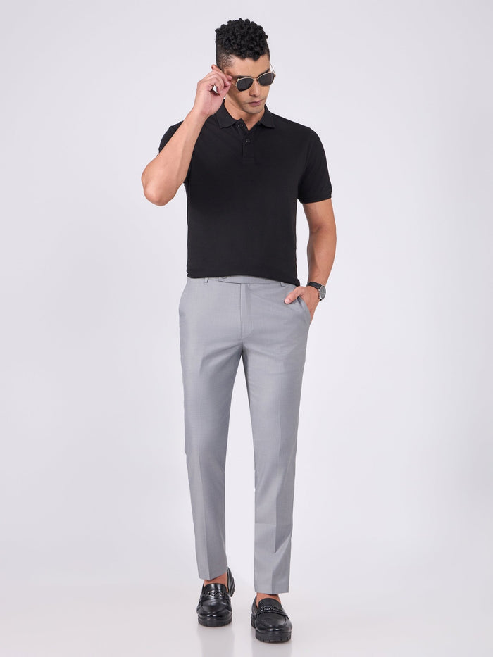 Men's Skinny Fit Formal Pant - Gray